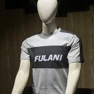 Lani Black and Gray Men's Tee